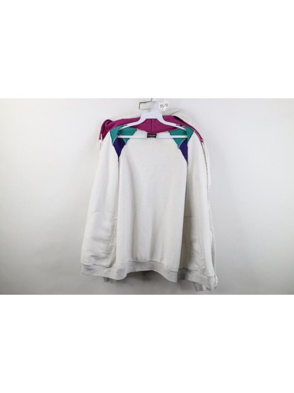 Vtg 90s Streetwear Womens Large Skagway Alaska Full Zip Hoodie Sweatshirt USA - Picture 13 of 16